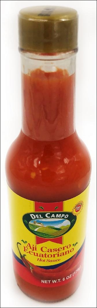 slide 1 of 1, Del Campo D/C Aji Casero Hot Sc - 6 oz, 6 oz
