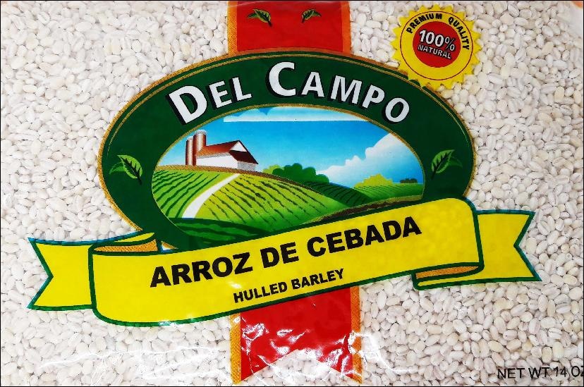 slide 1 of 1, Del Campo D/C Arroz Cebada Entero, 14 oz