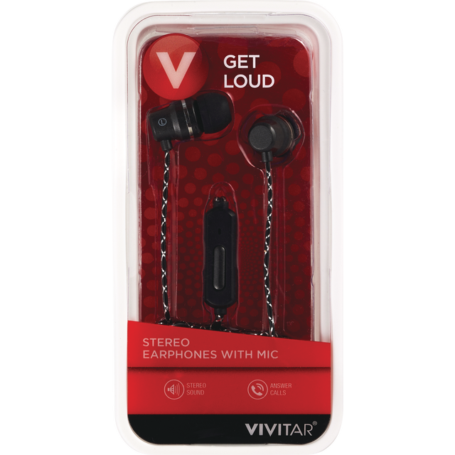 slide 1 of 1, Vivitar Mobile Candy Mtlc Earphone, 1 ct