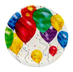 Creative Converting Balloon Blast Lunch Plate