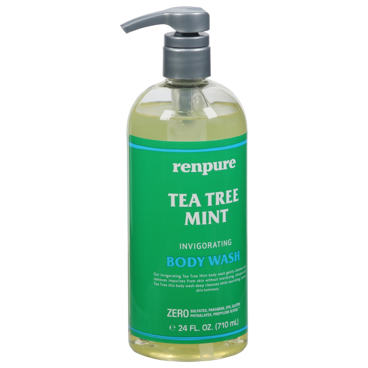 slide 3 of 9, Renpure Body Wash, Tea Tree Mint, 24 oz