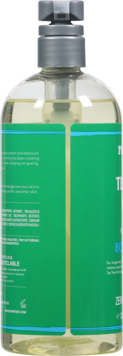 slide 5 of 9, Renpure Body Wash, Tea Tree Mint, 24 oz