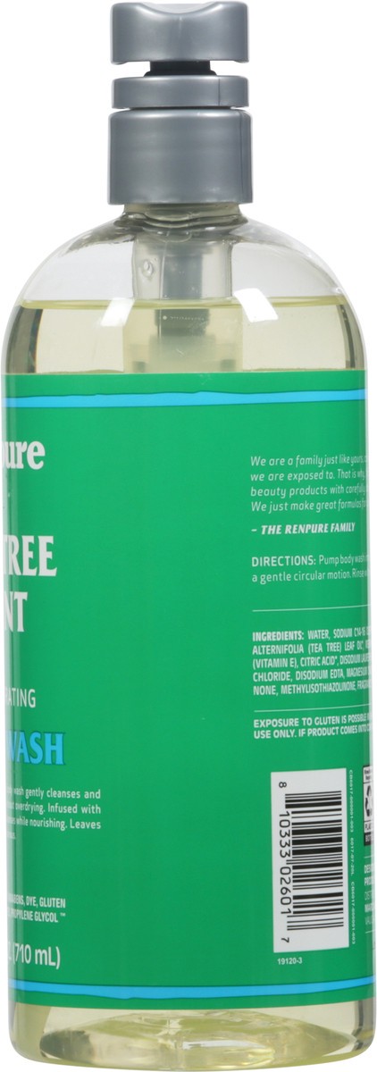 slide 6 of 9, Renpure Body Wash, Tea Tree Mint, 24 oz