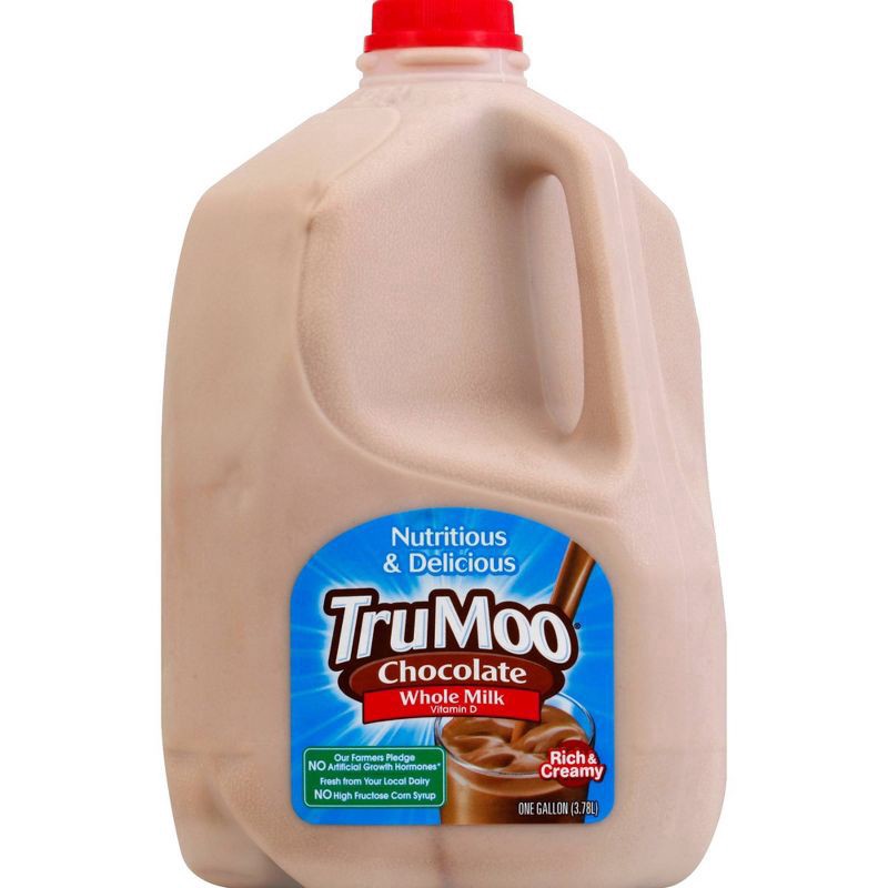 slide 1 of 11, TruMoo Whole Chocolate Milk - 1gal, 1 gal
