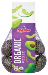Avocados, 4 ct, organic