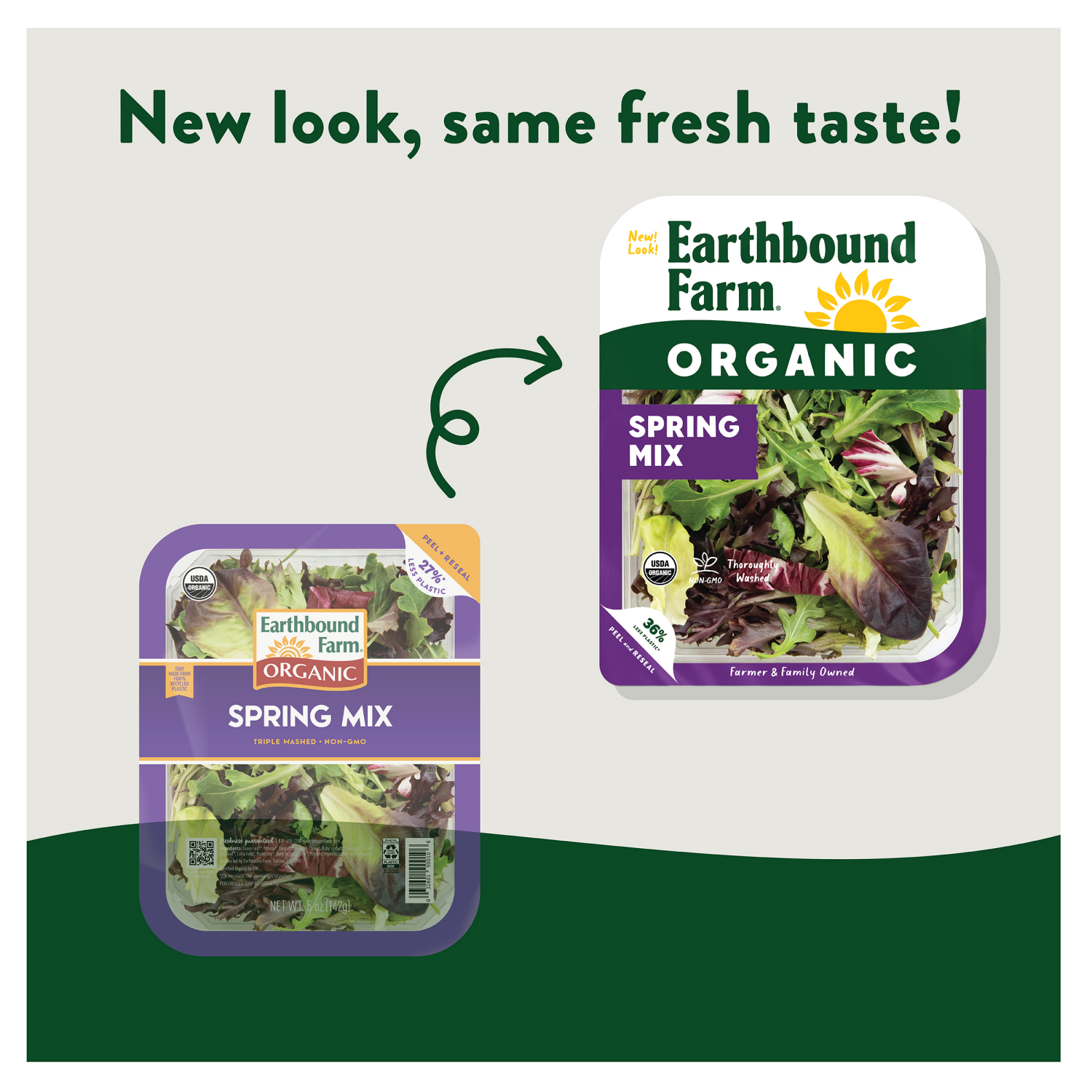 slide 4 of 4, Earthbound Farm Organic Spring Mix, 5 oz