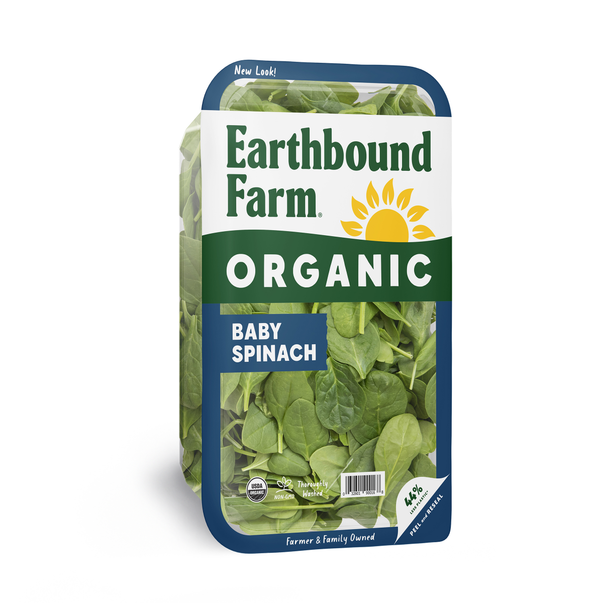 slide 1 of 21, Earthbound Farm Organic Baby Spinach, 10 oz, 10 oz