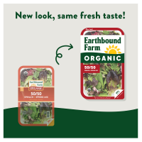 slide 7 of 21, Earthbound Farm Organic 50/50 Mix, 10 oz, 10 oz