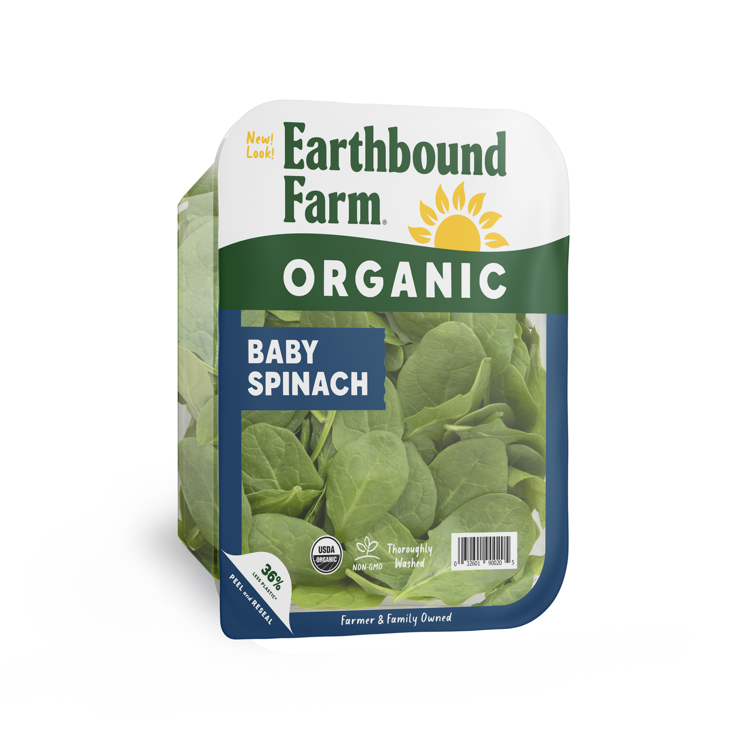 slide 1 of 4, Earthbound Farm Organic Baby Spinach, 5 oz