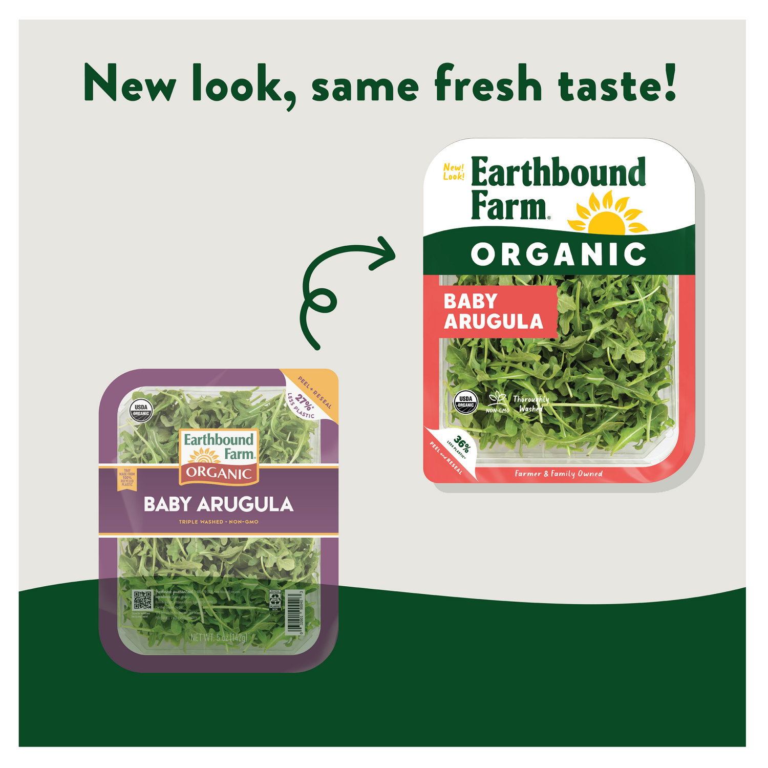 slide 4 of 4, Earthbound Farm Organic Baby Arugula, 5 oz