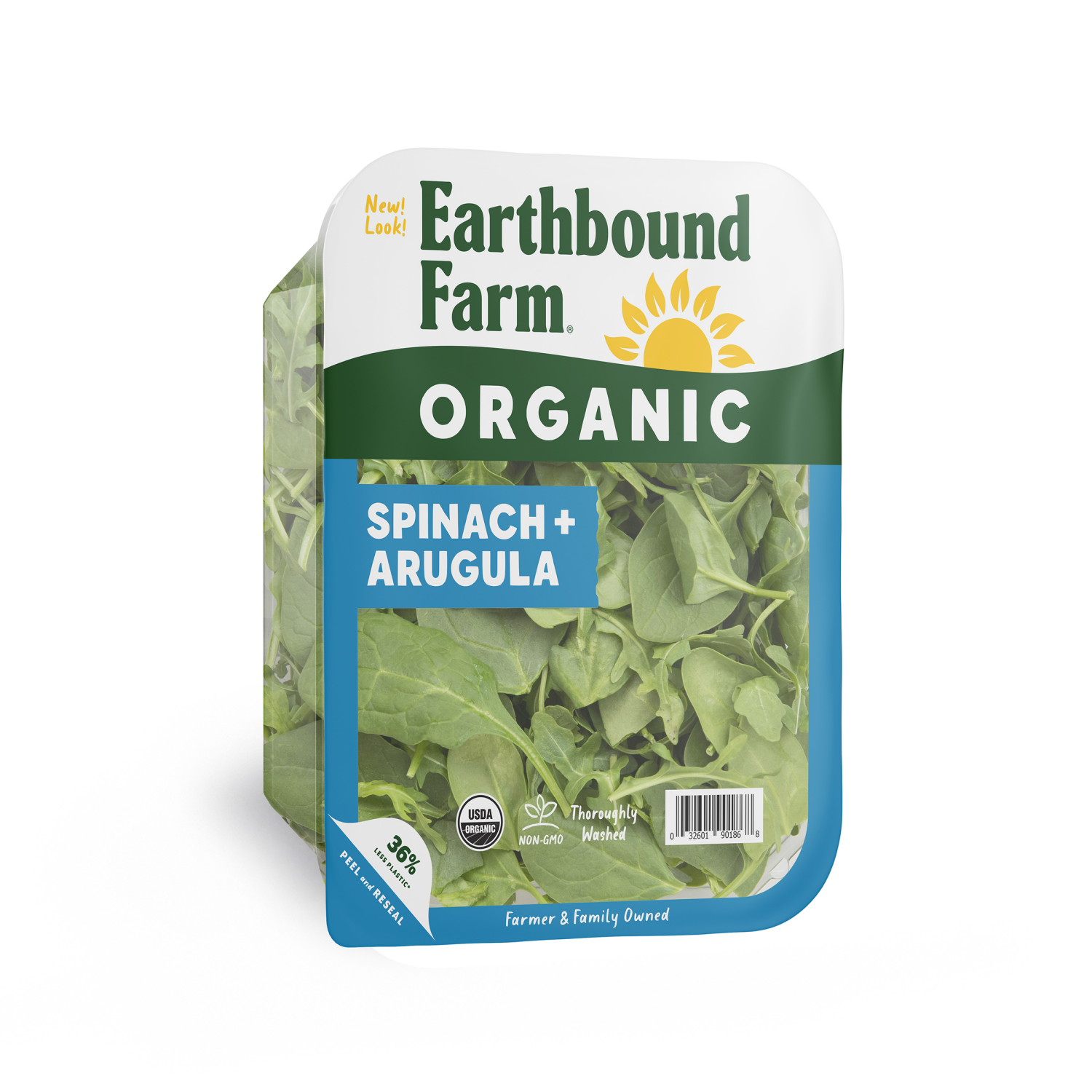 slide 1 of 4, Earthbound Farm Organic Spinach & Arugula, 5 oz