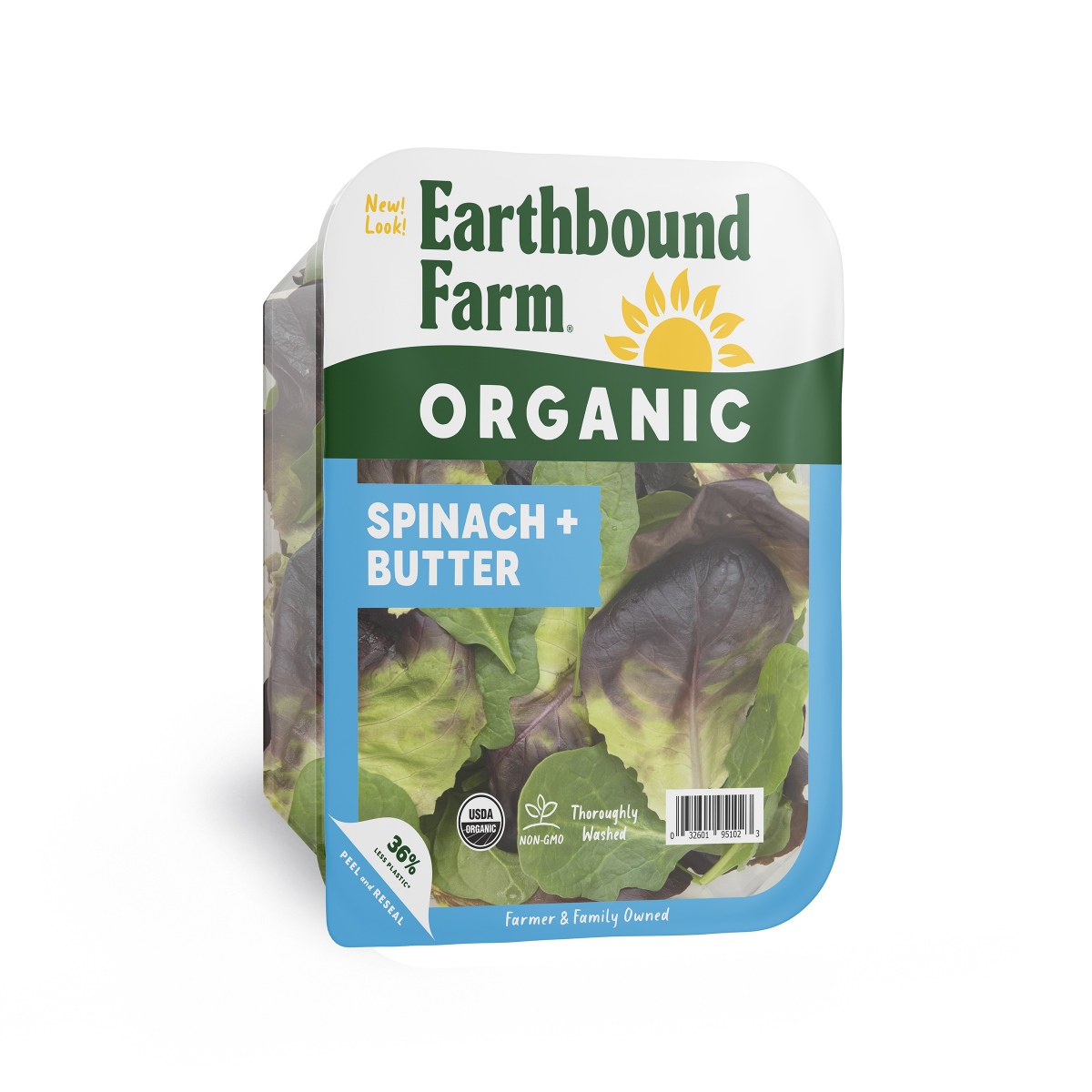 slide 1 of 21, Earthbound Farm Organic Baby Spinach & Butter Lettuce, 5 oz, 5 oz