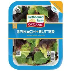 Earthbound Farm Organic Baby Spinach & Butter Lettuce