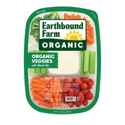 Earthbound Farm Organic Vegetable Tray 36oz