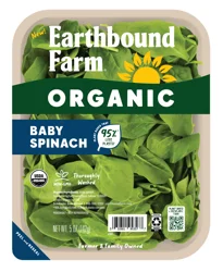 Earthbound Farm Organic Baby Spinach Fiber