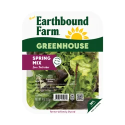 Earthbound Farm Greenhouse Spring Mix 4 oz