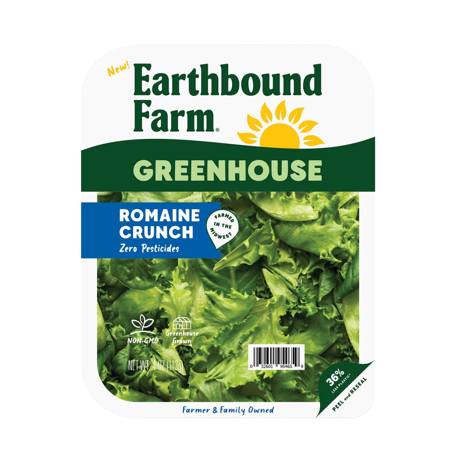 slide 1 of 2, Earthbound Farm Greenhouse Romaine Crunch 4 oz, 4 oz