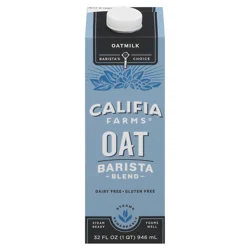 Califia Farms Barista Blend Oat Oatmilk 32 fl oz