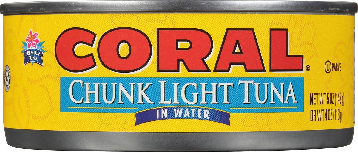 slide 11 of 11, Bumble Bee Coral Chunk Light Tuna In Water 5 oz. Can, 