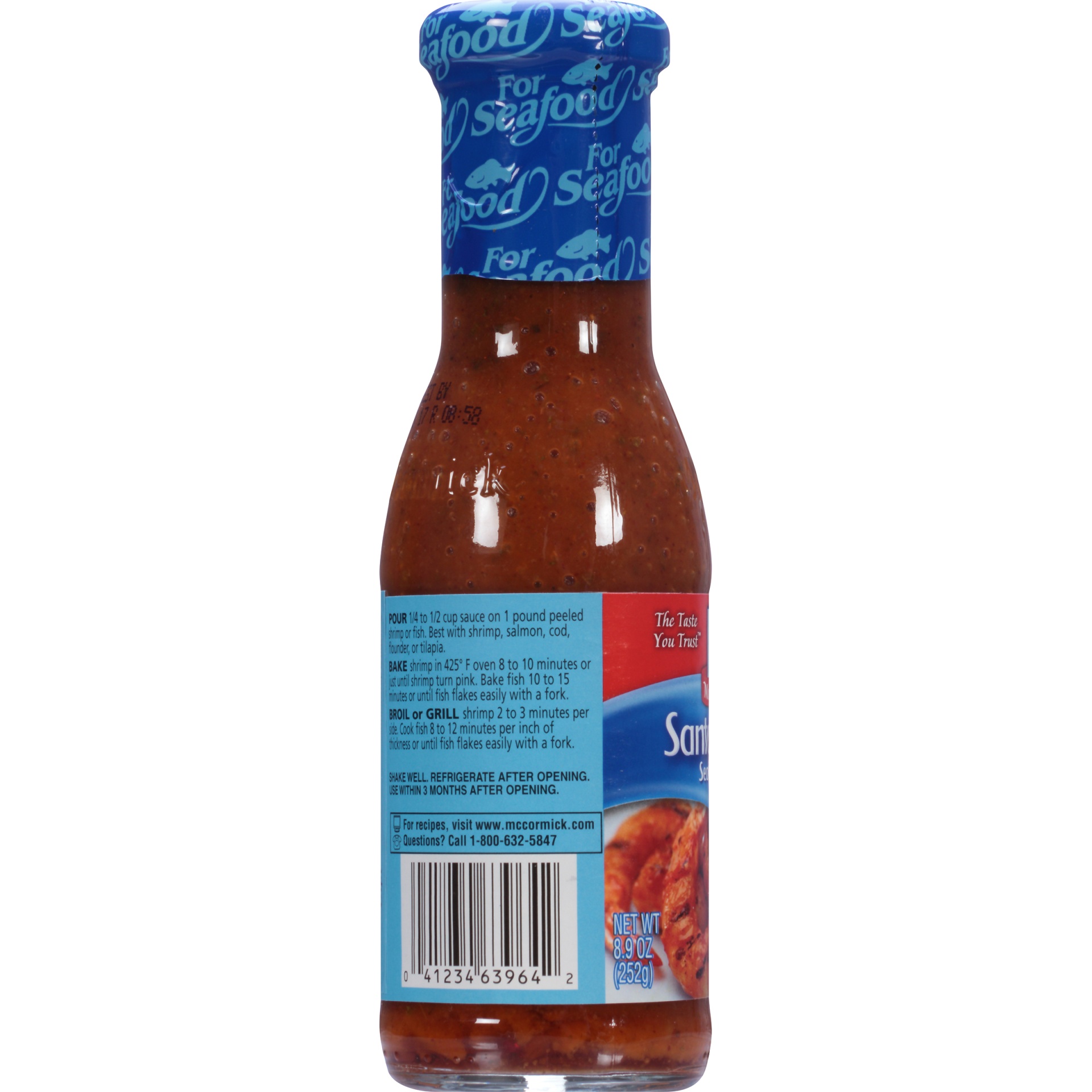 slide 4 of 6, McCormick Seafood Sauce, Santa Fe Style, 8.9 oz