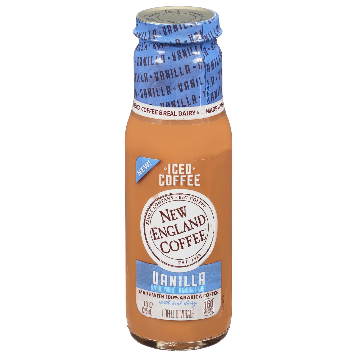 slide 1 of 14, New England Coffee Iced Coffee Vanilla Coffee Beverage 11 fl oz, 11 fl oz