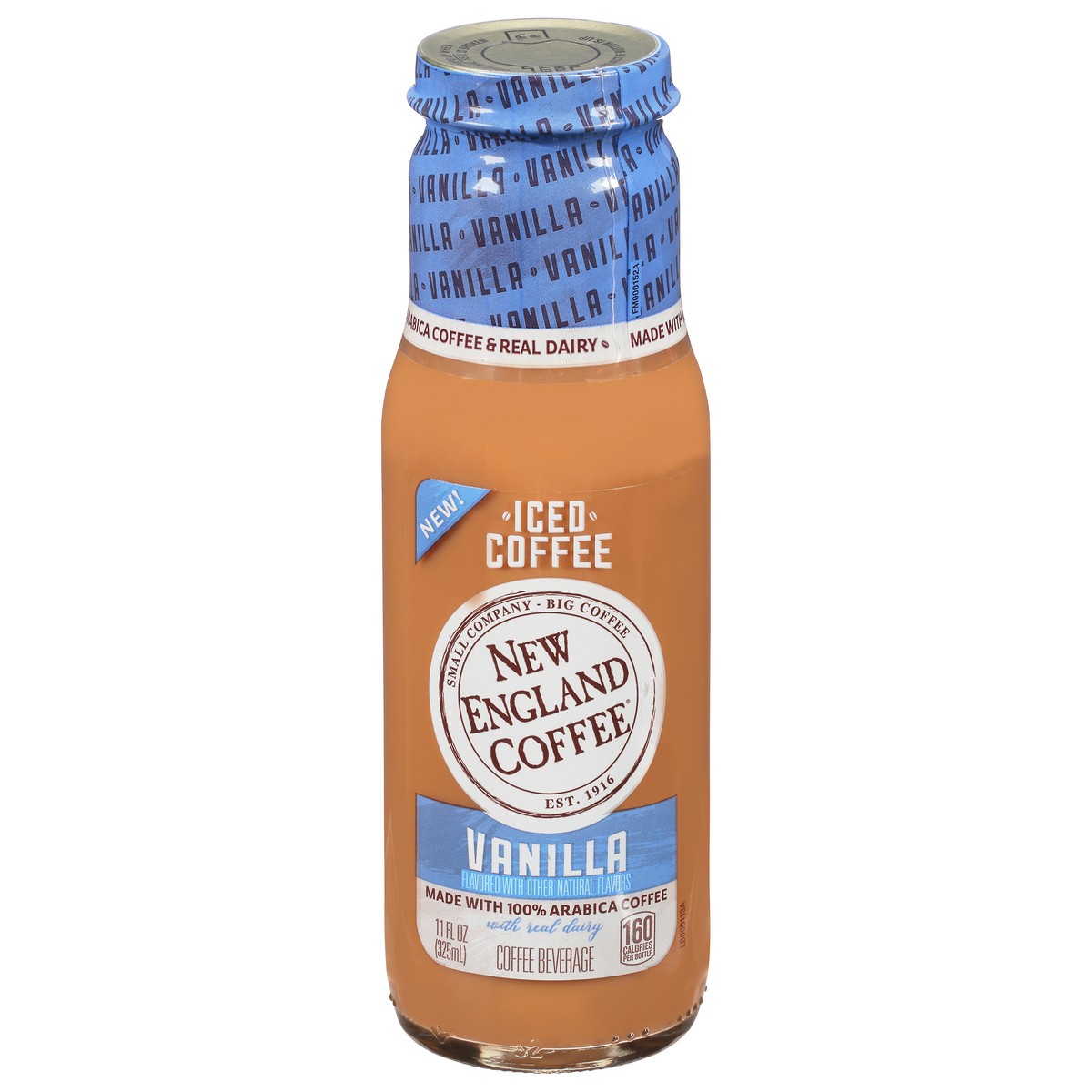 slide 3 of 14, New England Coffee Iced Coffee Vanilla Coffee Beverage 11 fl oz, 11 fl oz