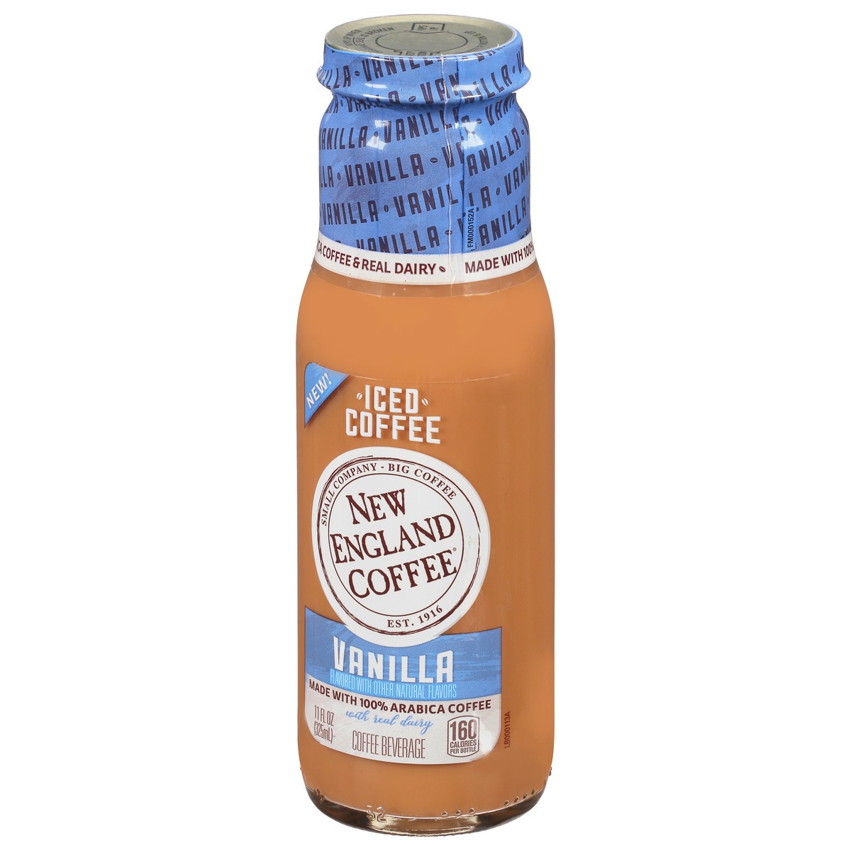 slide 4 of 14, New England Coffee Iced Coffee Vanilla Coffee Beverage 11 fl oz, 11 fl oz