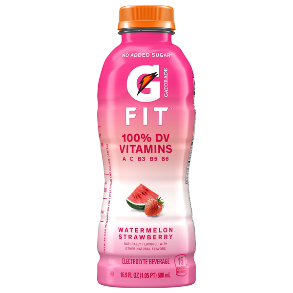slide 1 of 1, Gatorade G Fit Watermelon Strawberry Electrolyte Beverage, 16.9 fl oz