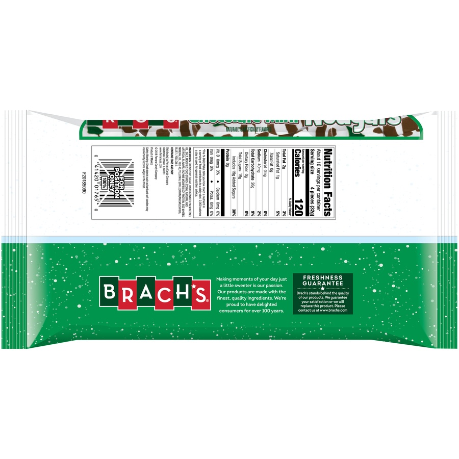 slide 2 of 2, Brach's Brachs Chocolate Mint Nougats Bag, 11 oz