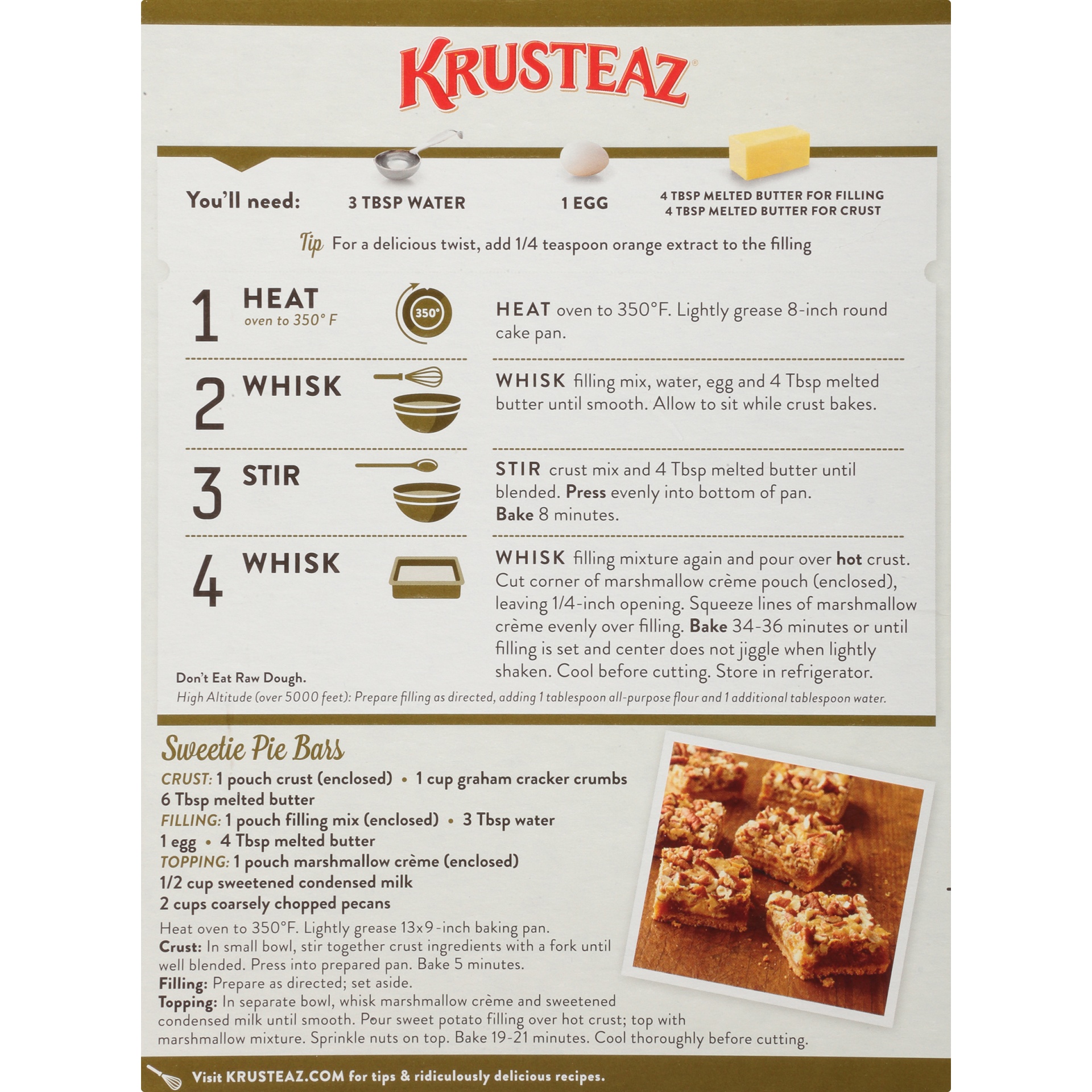 slide 6 of 8, Krusteaz Dessert Mix 17 oz, 17 oz