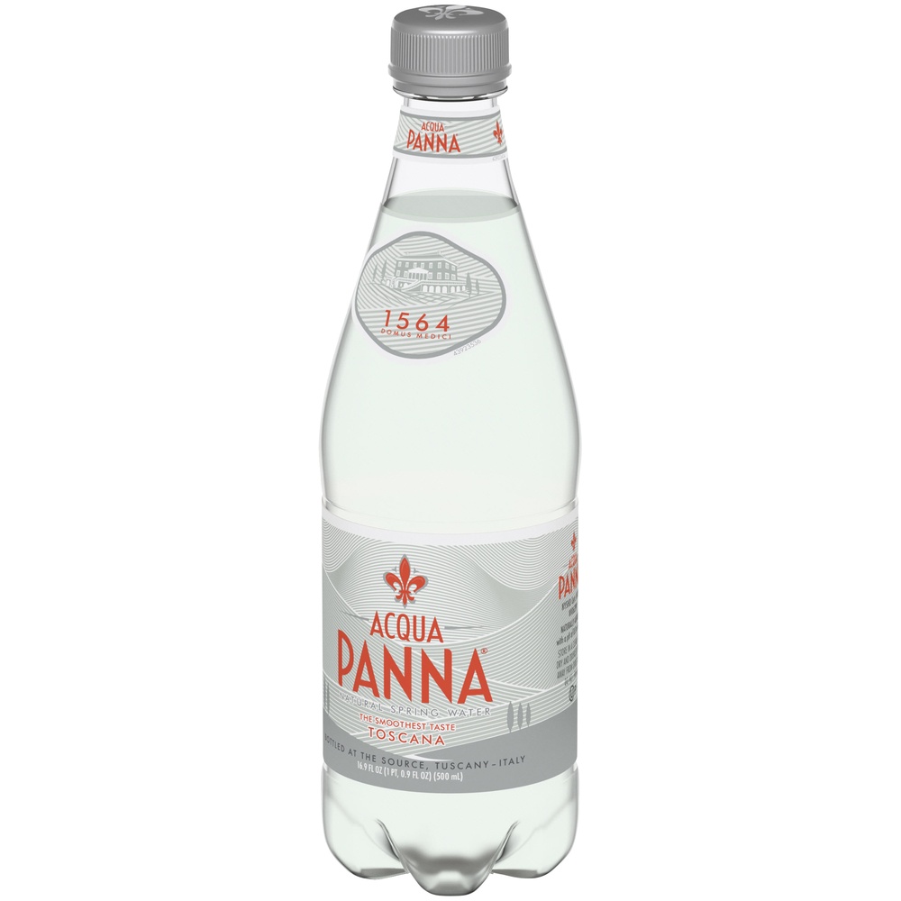 slide 2 of 5, Acqua Panna Natural Spring Water Plastic, 500 ml