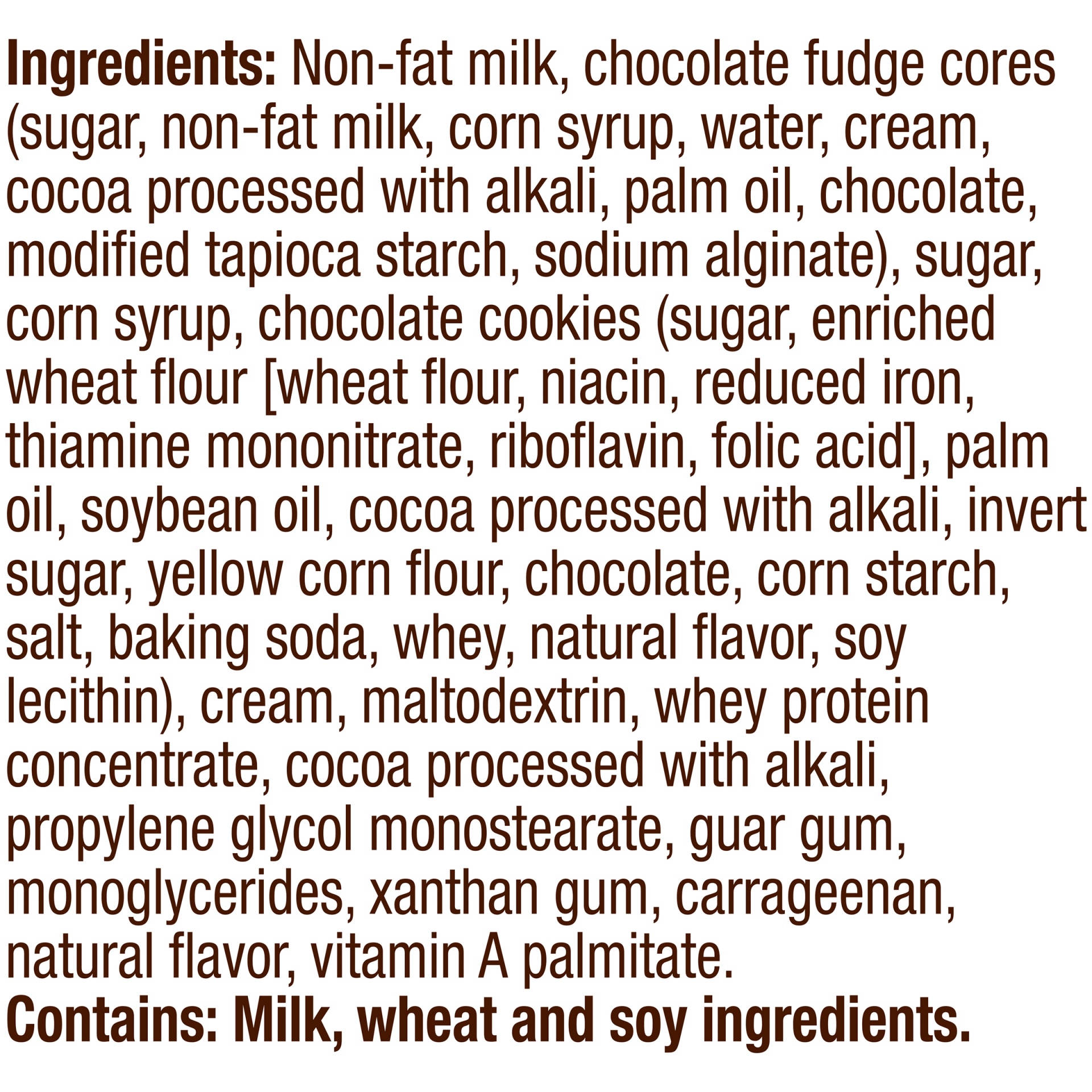 slide 8 of 8, Edy's Chocolate Cookie Core Ice Cream, 48 oz