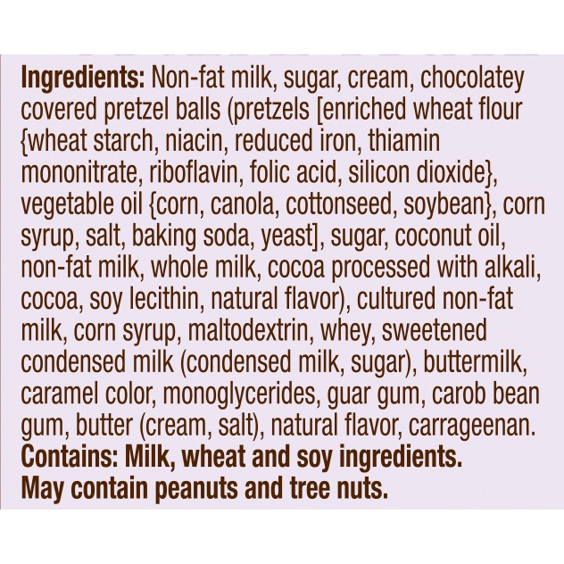 slide 4 of 6, Edy's/Dreyer's Salted Caramel Pretzel Frozen Yogurt, 48 fl oz