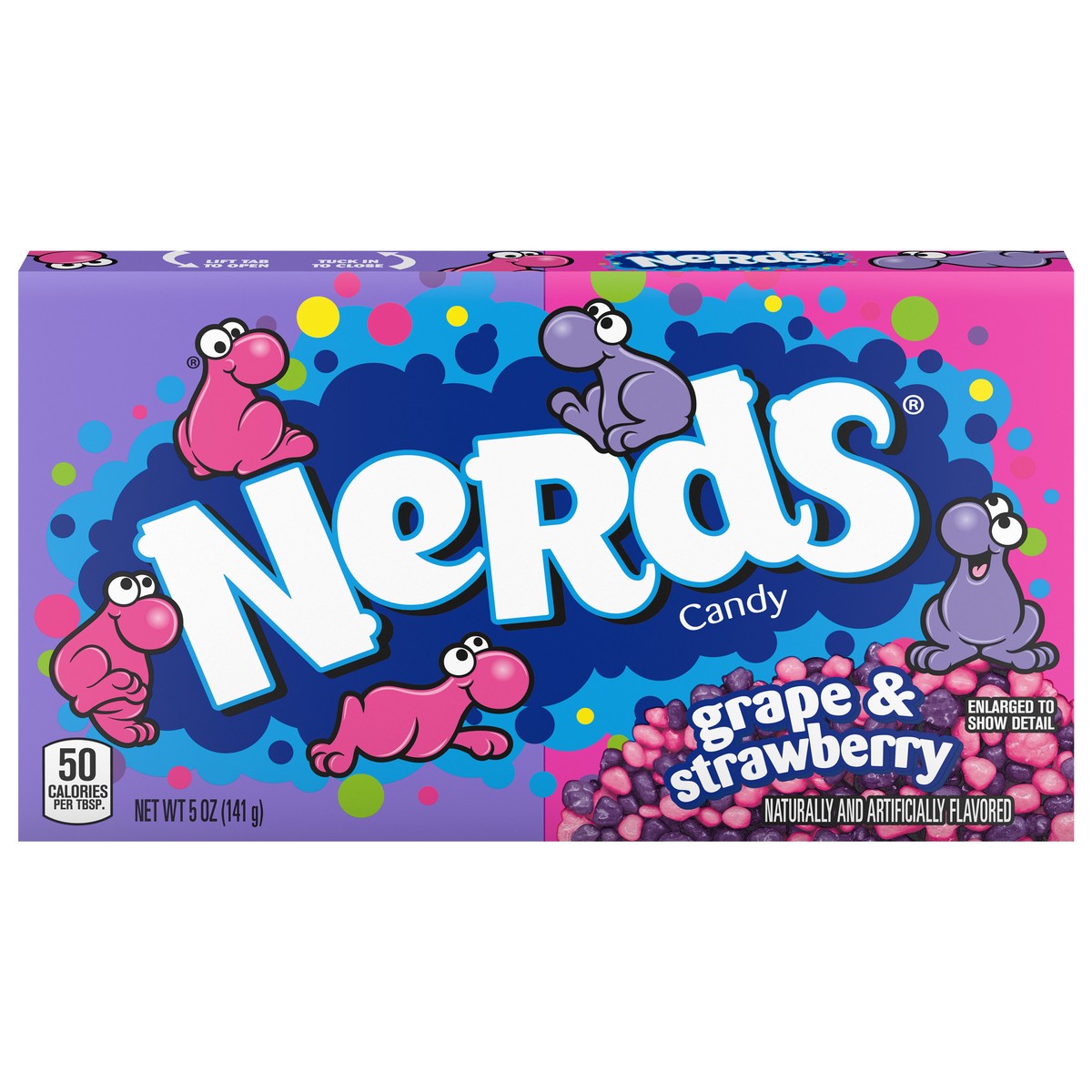 slide 1 of 5, Nerds Grape & Strawberry Candy 5 oz, 5 oz