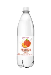Giant Eagle Fruition Peach Sparkling Water - 1 liter