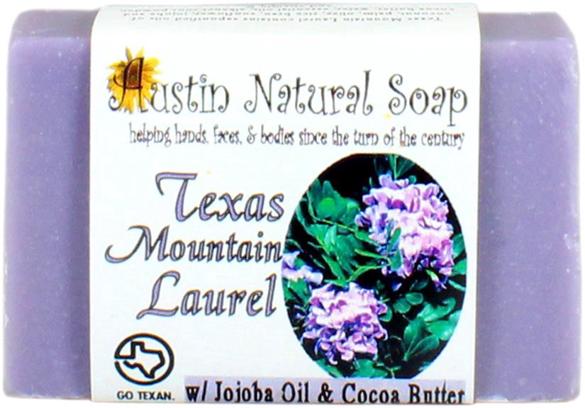 slide 1 of 1, Austin Natural Soap Texas Mountain Laurel, 4.5 oz