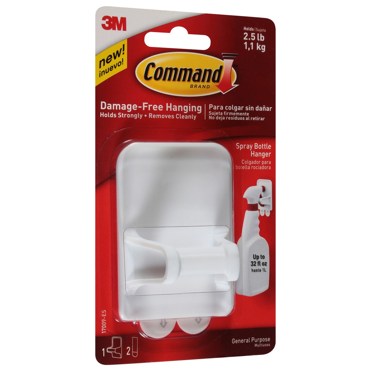 slide 4 of 4, Command Spray Bottle Hanger 1 ea, 1 ct