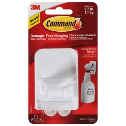 Command Spray Bottle Hanger 1 ea