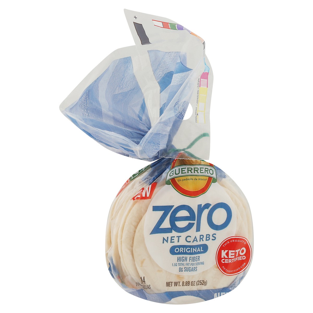 slide 2 of 9, Guerrero Zero Net Carbs Original Tortillas, Street Taco Size, 14 pack, 14 ct