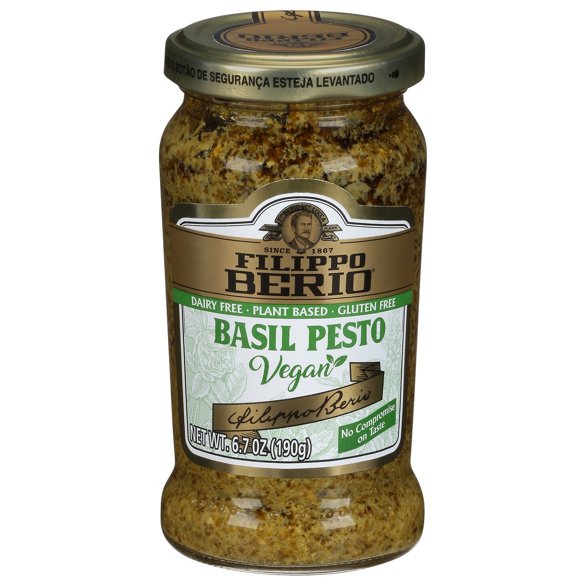 slide 1 of 13, Filippo Berio Basil Pesto, 6.7 oz