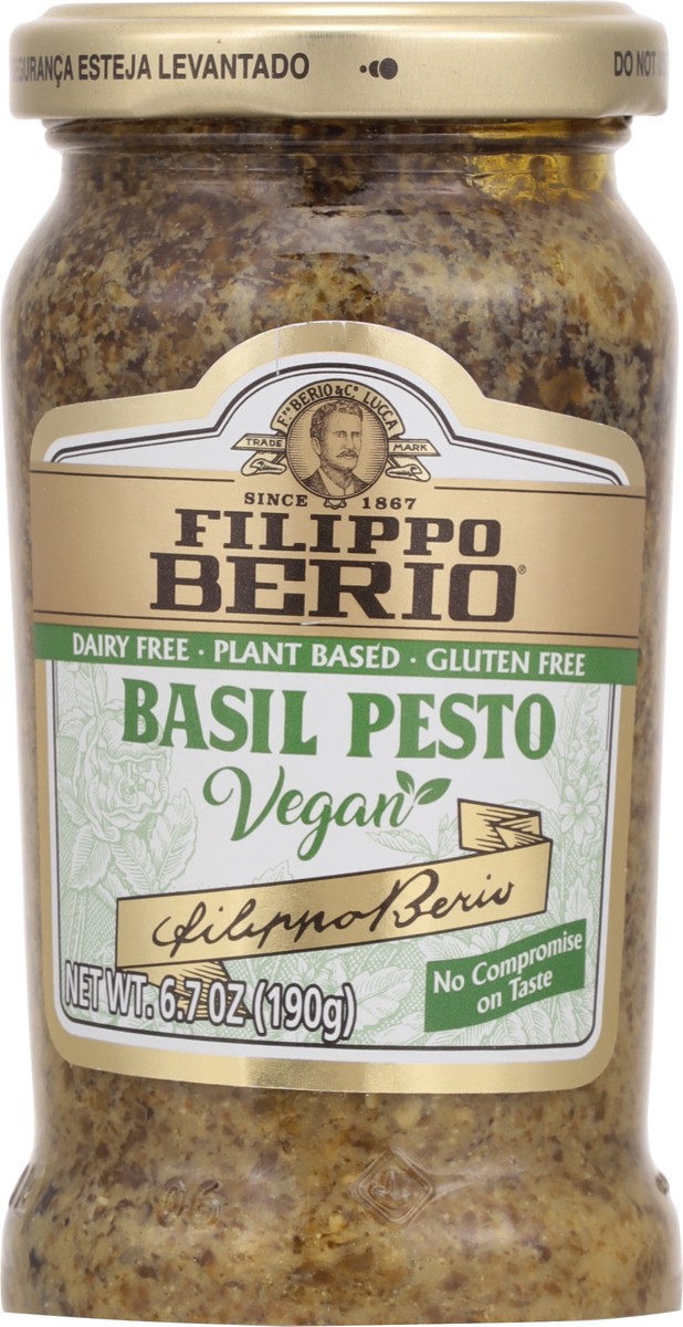 slide 12 of 13, Filippo Berio Basil Pesto, 6.7 oz