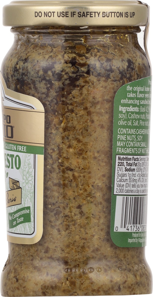 slide 6 of 13, Filippo Berio Basil Pesto, 6.7 oz