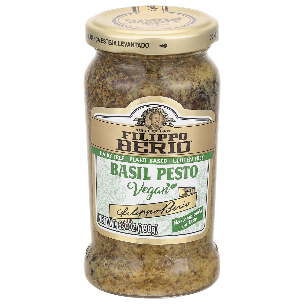 slide 10 of 13, Filippo Berio Basil Pesto, 6.7 oz