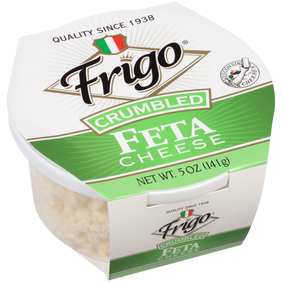 slide 2 of 8, Frigo Crumbled Cheese 5 oz, 5 oz