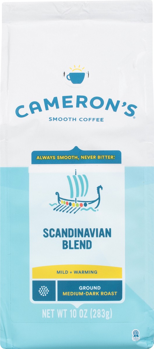 slide 5 of 8, Cameron's Ground Medium-Dark Roast Scandinavian Blend Coffee - 10 oz, 10 oz
