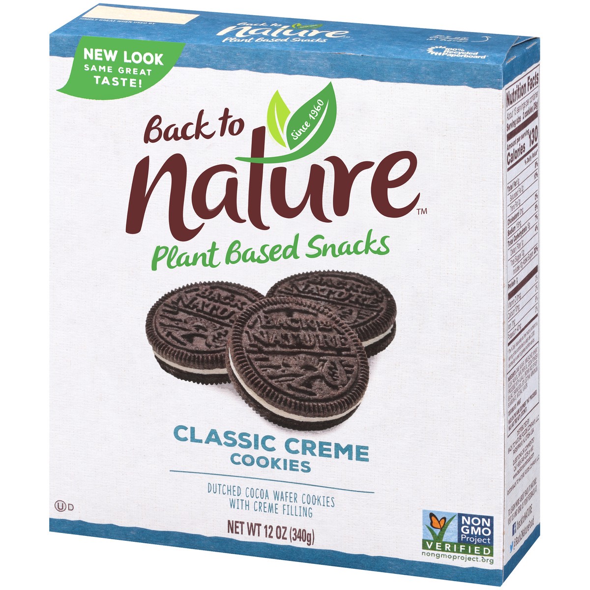 slide 6 of 14, Back to Nature Cookies, 12 oz