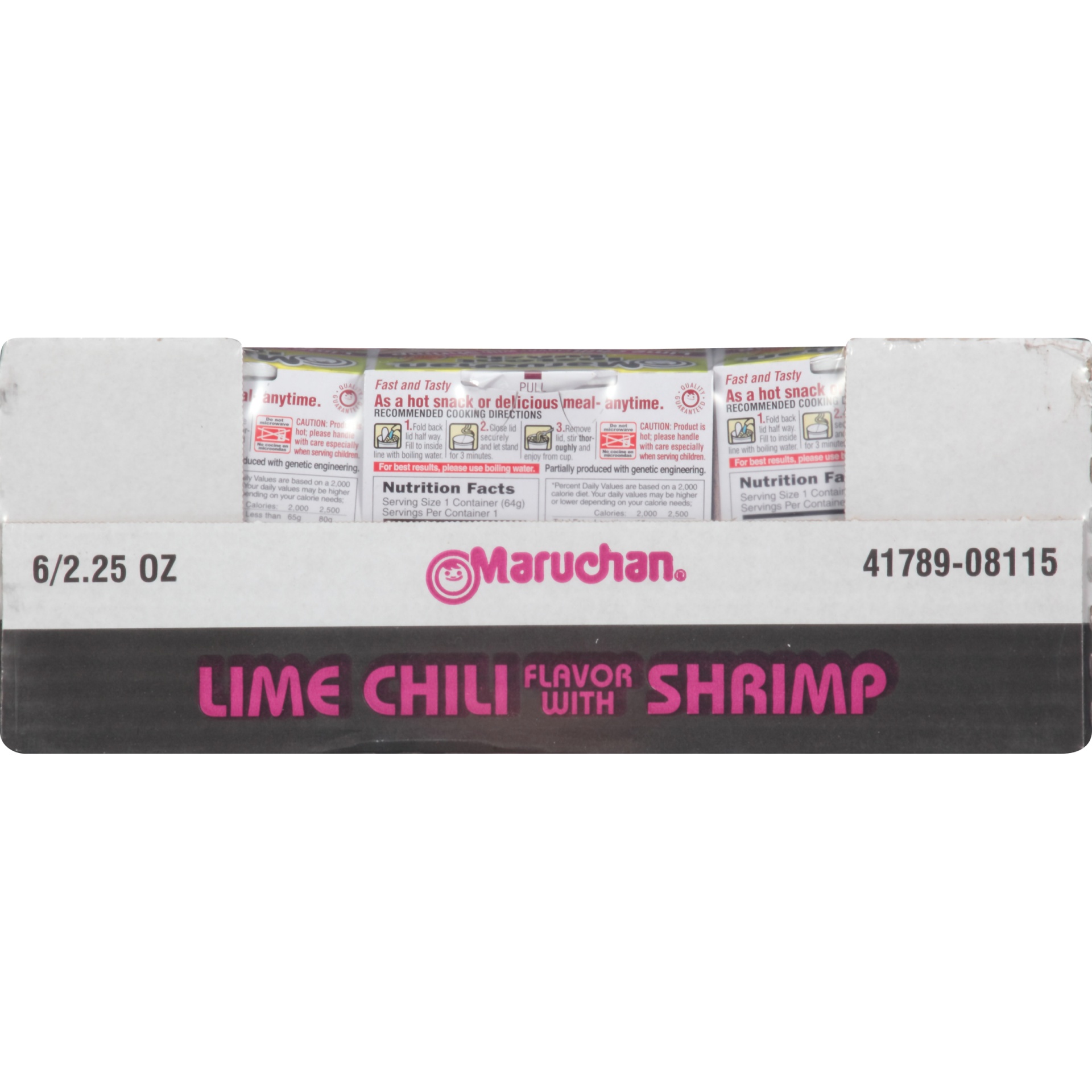 slide 6 of 8, Maruchan Instant Lunch Lime Chili Flavor with Shrimp Ramen Noodle Soup, 6 ct; 2.25 oz