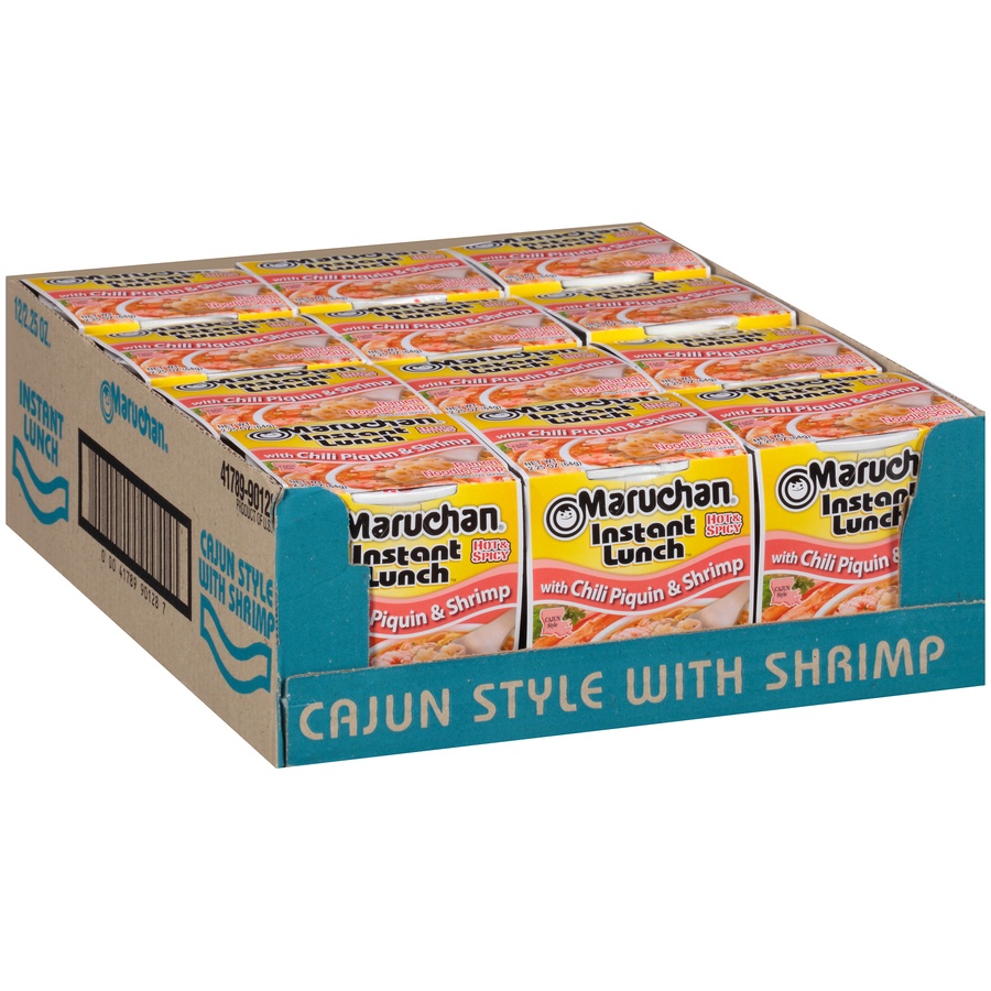 slide 2 of 8, Maruchan Instant Lunch, Chili Pequin & Shrimp, 12 pk /2.25