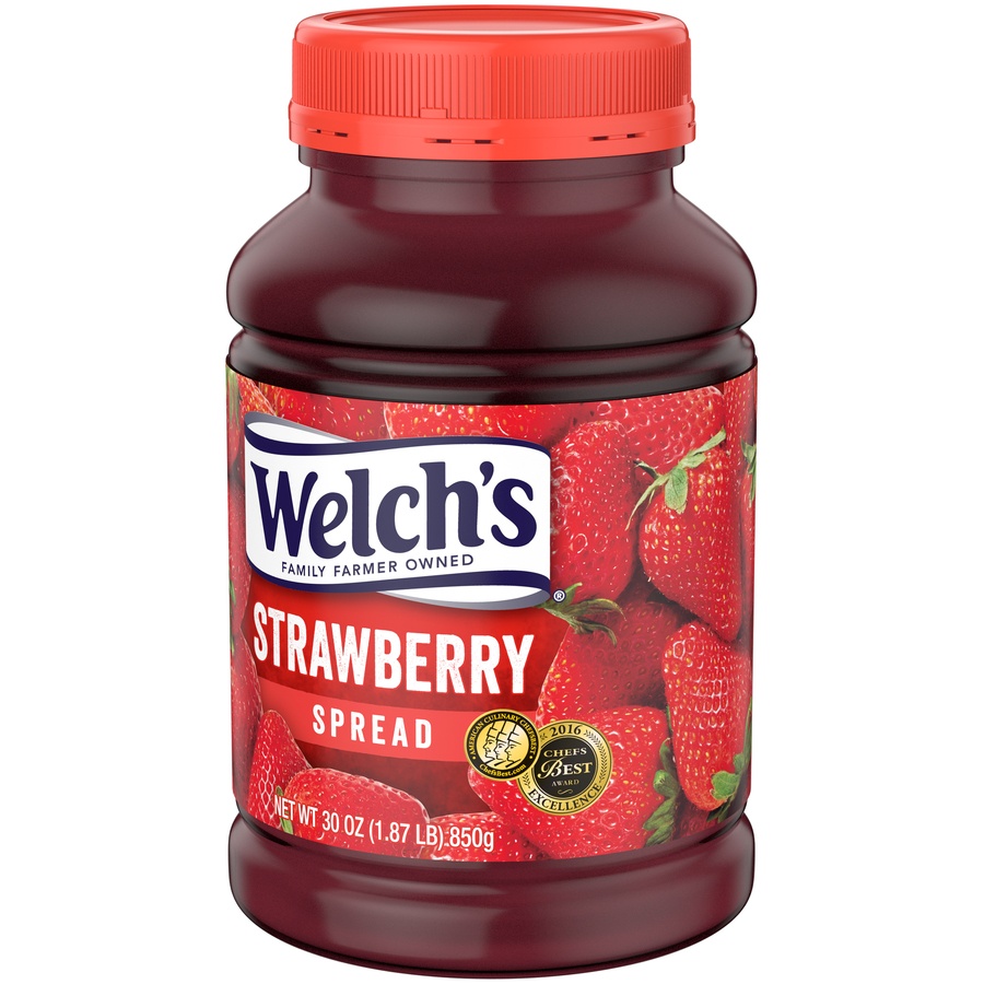 slide 2 of 6, Welch's Strawberry Spread, 30 oz