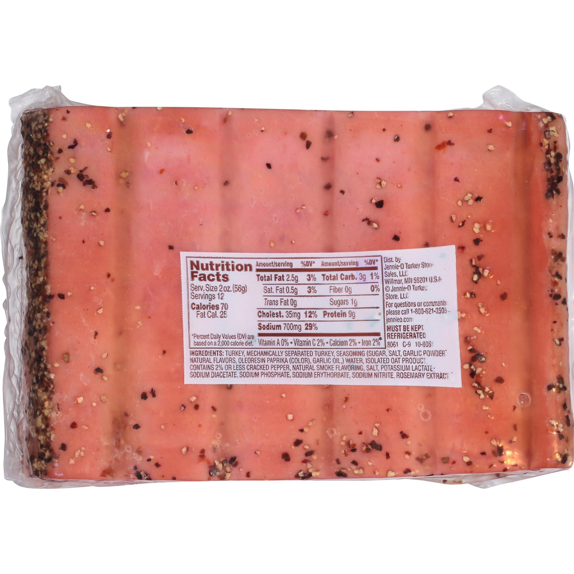 slide 4 of 6, Jennie-O 95% Fat Free Turkey Pastrami, 24 oz